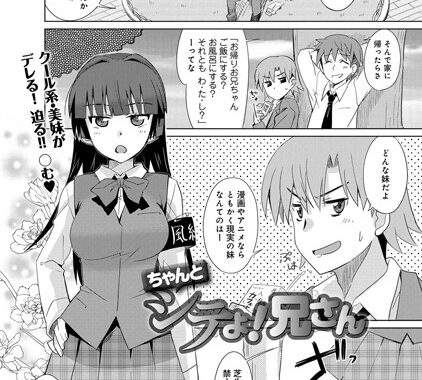 b399agoar00064【無料超エロ漫画】ちゃんとシテよ！ 兄さん