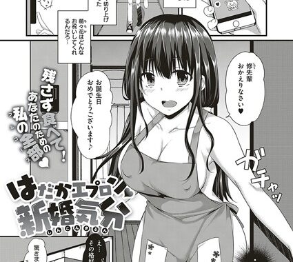 k161agote00551【無料エロ漫画】はだかエプロン新婚気分