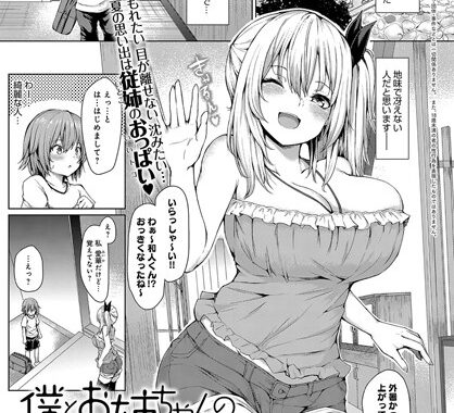 b399agoar01531【無料エロ漫画】僕とお姉ちゃんの夏休み