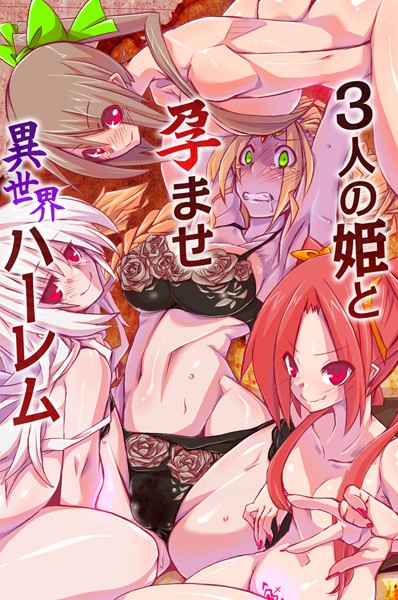 k178adrrn00873【無料超エロ漫画】3人の姫と孕ませ異世界ハーレム