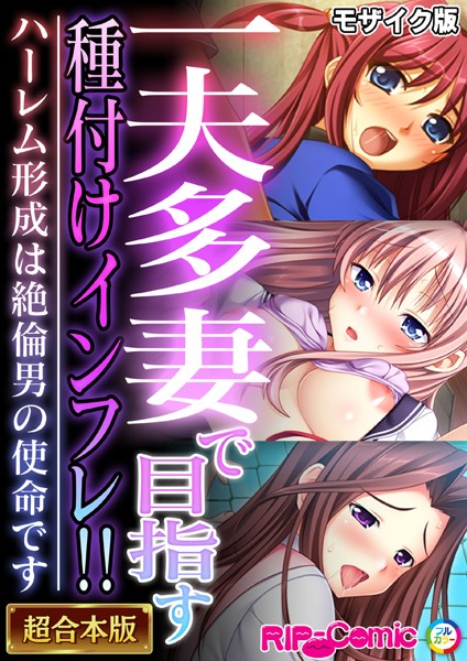 k187afrnt07560【無料超エロ漫画】一夫多妻で目指す種付けインフレ！！ 〜ハーレム形成は絶倫男の使命です〜【超合本シリーズ】 モザイク版